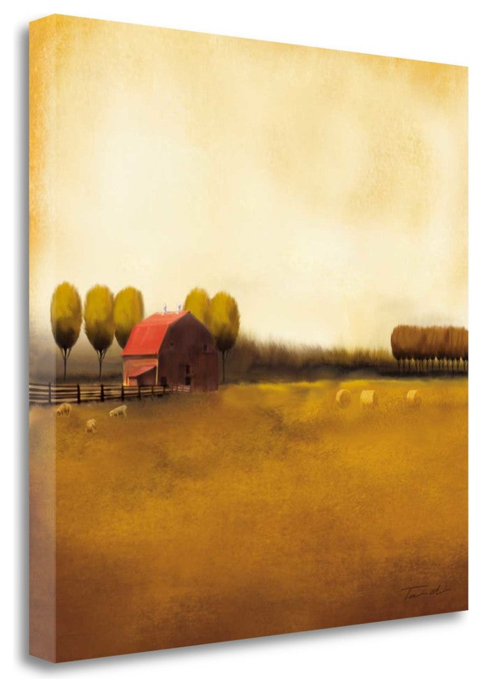 "Rural Landscape II" By Tandi Venter, Giclee Print on Gallery Wrap Canvas