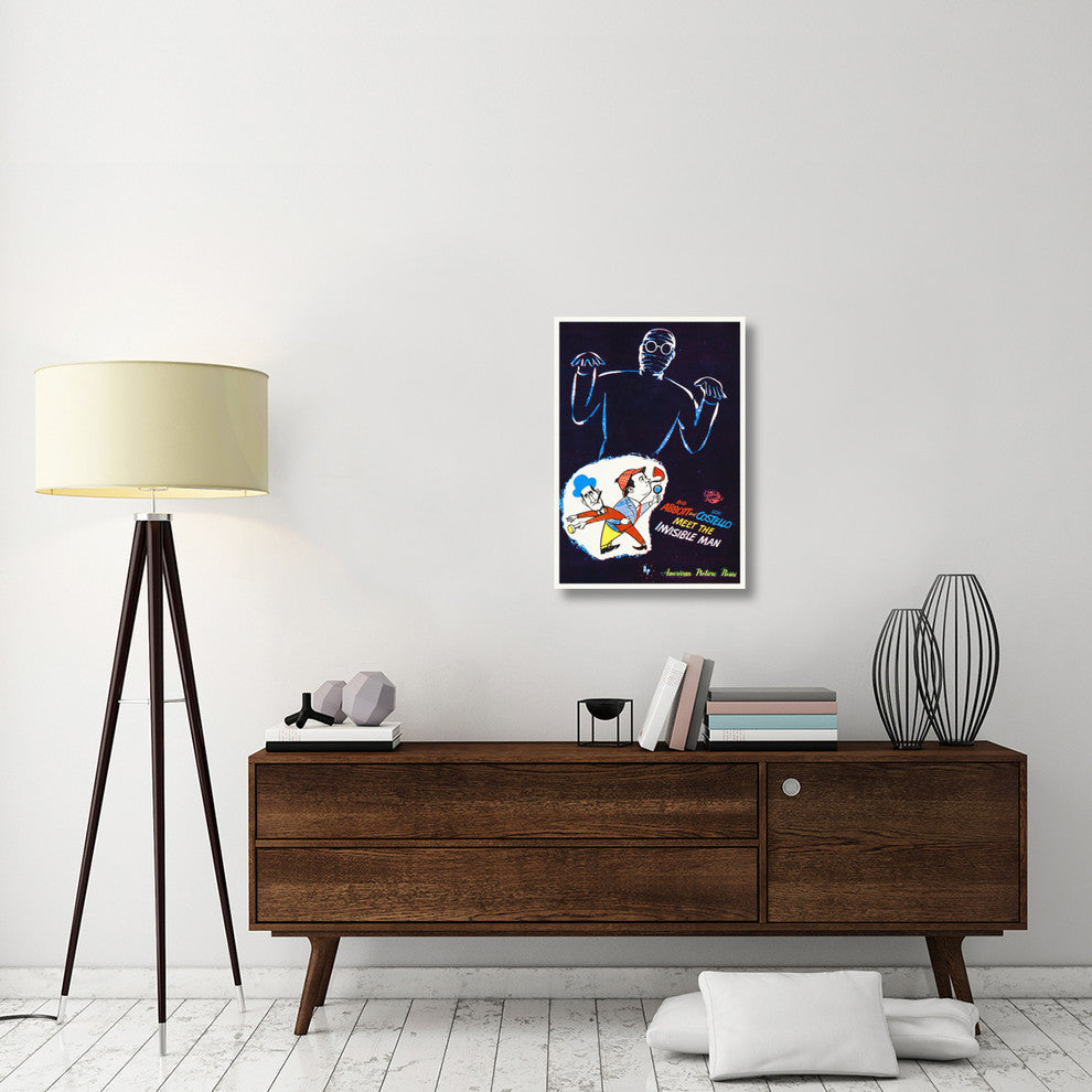 "Abbott & Costello - Invisible Man" Canvas by Hollywood Photo Archive, 21x30"
