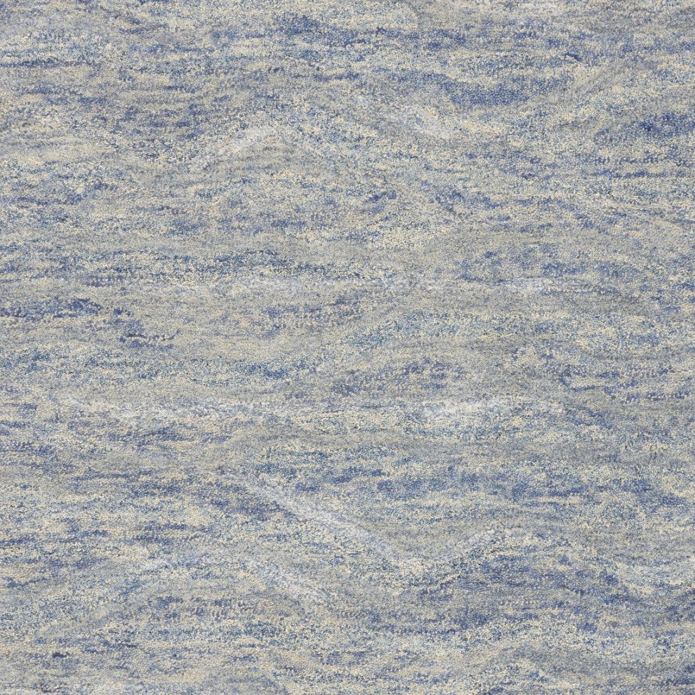 KAS Serenity 1254 Ocean Blue Breeze Area Rug, 8'6"x11'6"