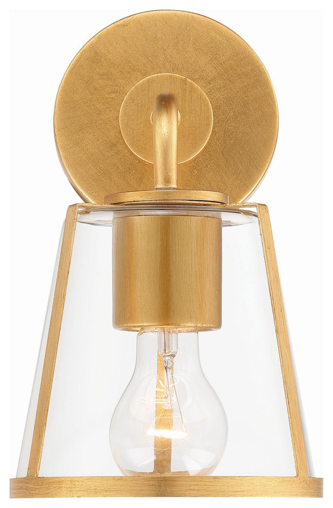 Fulton 1-Light Antique Gold Bathroom Vanity