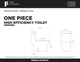 Fine Fixtures Dual-Flush Elongated One-Piece Toilet