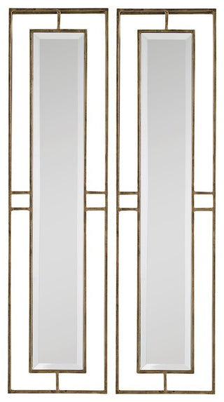 Uttermost Rutledge Mirrors, Set of 2, Gold, 7082