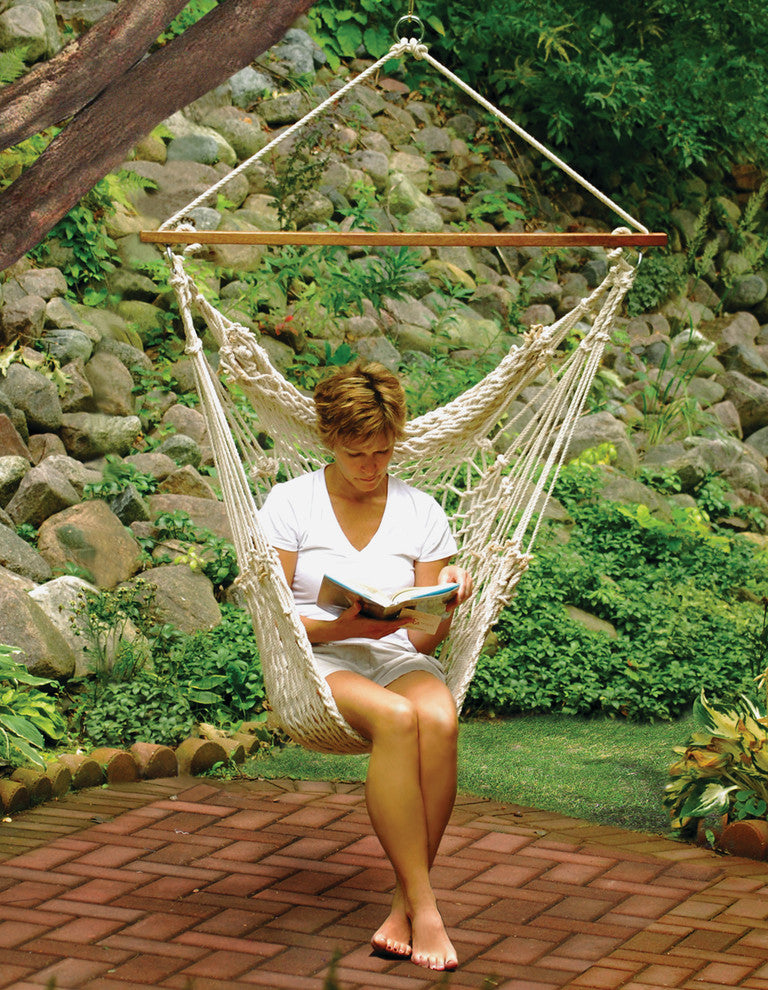 Hanging Cotton Rope Chair
