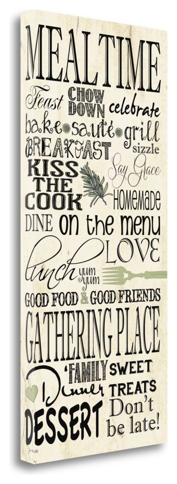 "Mealtime" By Jo Moulton, Giclee Print on Gallery Wrap Canvas, Ready to Hang