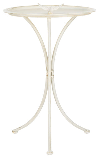 Safavieh Kensi Bird Bath, Pearl White
