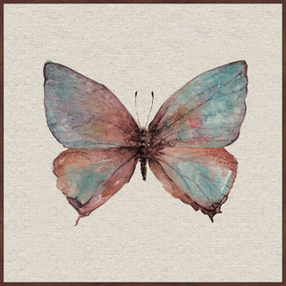 "Watercolor Beauty II" Floater Framed Painting Print, Canvas, 20"x20"