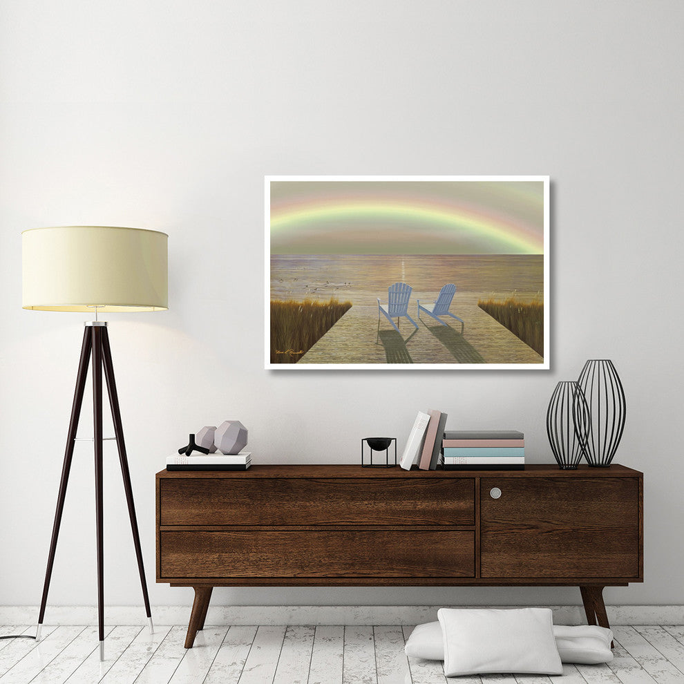 "Over the Rainbow" Digital Paper Print by Diane Romanello, 50"x34"