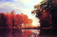 Albert Bierstadt Autumn Woods, 18"x27" Wall Decal Print