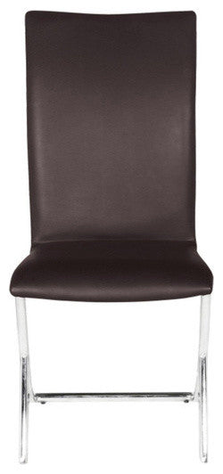 Zuo Delfin Dining Chairs, Set of 2, Espresso