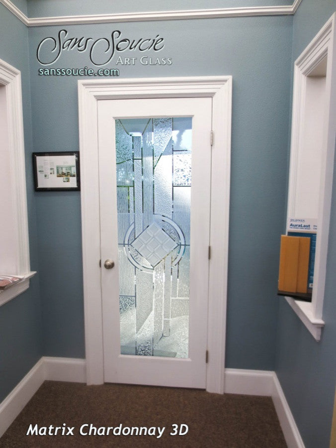 Interior Prehung Door or Interior Slab Door - Matrix Chardonnay - Primed -...