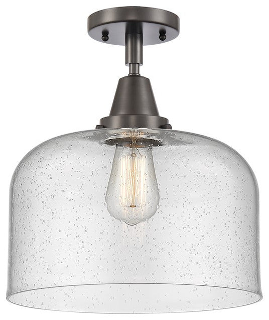 INNOVATIONS LIGHTING 447-1C-OB-G74-L X-Large Bell Flush Mount
