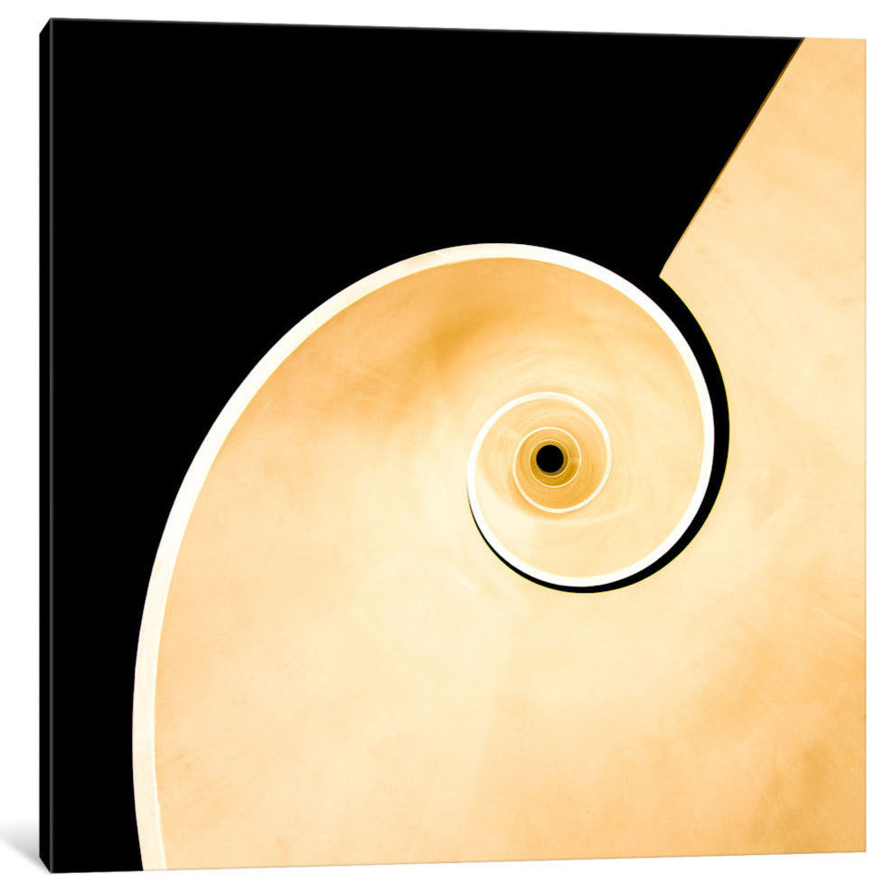 "Spiral Monument" by Anna Niemiec Canvas Print, 26"x26"