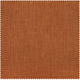 Desert Orange Faux Linen Room Darkening Fabric Sample, 4Wx4L