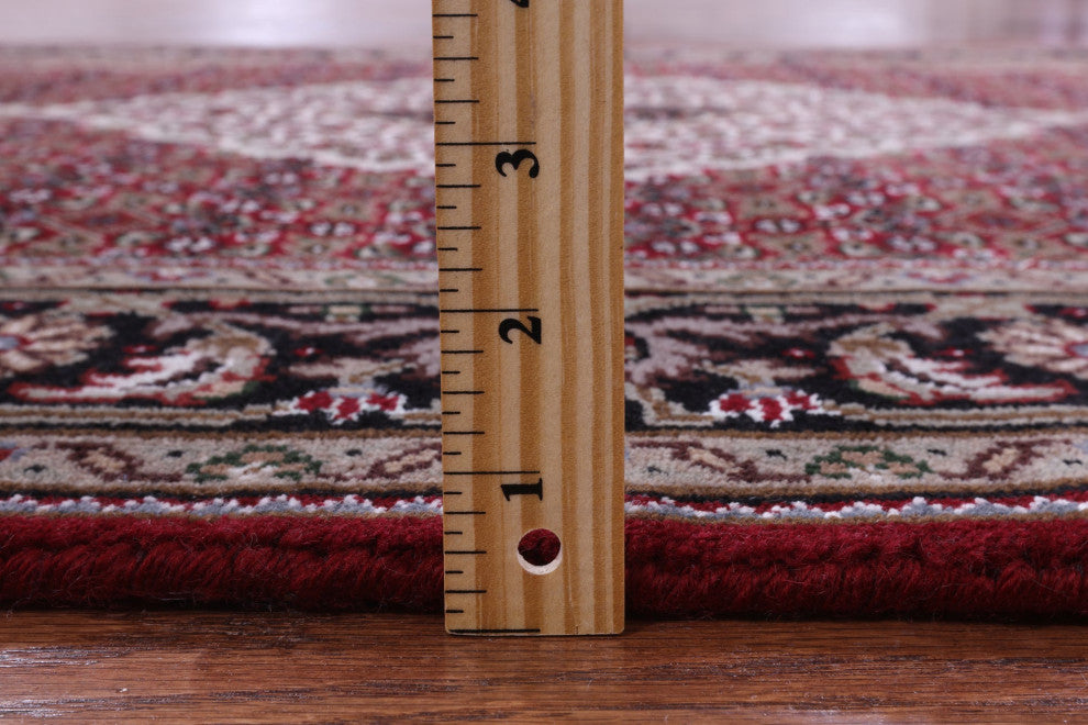 Persian Tabriz Hand-Knotted Wool & Silk Rug 3' 11" X 5' 11" - Q13022