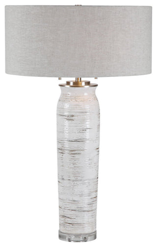 Uttermost Lenta White Table Lamp