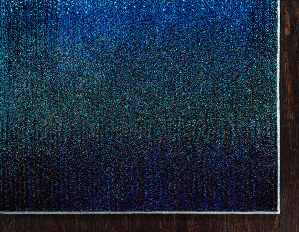 Rug Unique Loom Estrella Blue Runner 2' 7 x 10' 0