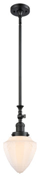 Innovations 206-BK-G661-7-LED 1 Light Mini Pendant, Matte Black