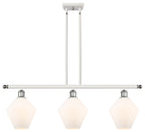 Innovations Cindyrella LED Island Light 516-3I-WPC-G651-8-LED, White and Chrome