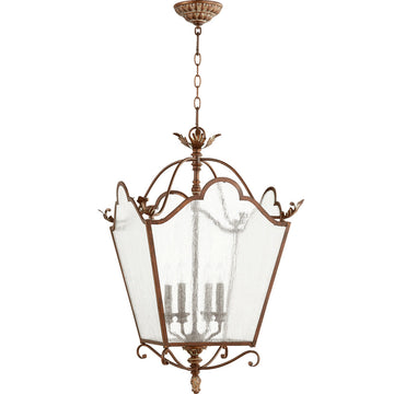 Quorum Salento 4-Light Entry Light, Vintage Copper