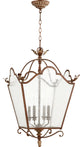 Quorum Salento 4-Light Entry Light, Vintage Copper