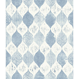 Magnolia Home Woodblock Print Wallpaper