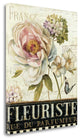 "Marche De Fleurs III" By Lisa Audit, Giclee Print on Gallery Wrap Canvas