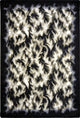 Kaleidoscope Rug, Inferno, 3'10"x5'4", Charcoal