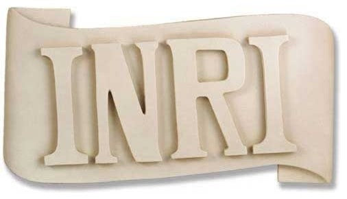 Inri For 72 Corpus Religious Sculpture