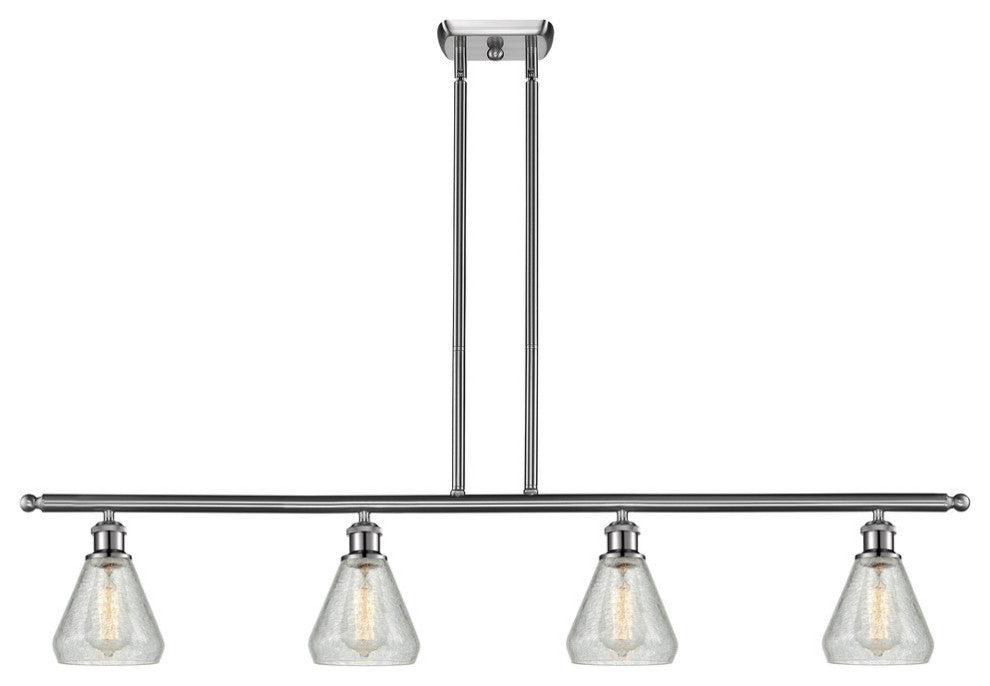 INNOVATIONS LIGHTING 516-4I-SN-G275 Conesus 3 Light Island Light