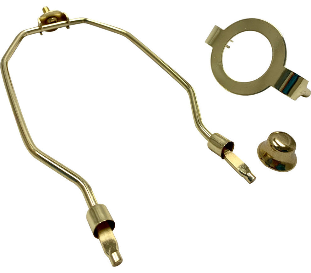 SLIP UNO Adapter Converts most 10" high Lamp  Shades to fit on SLIP UNO Lamp Bas