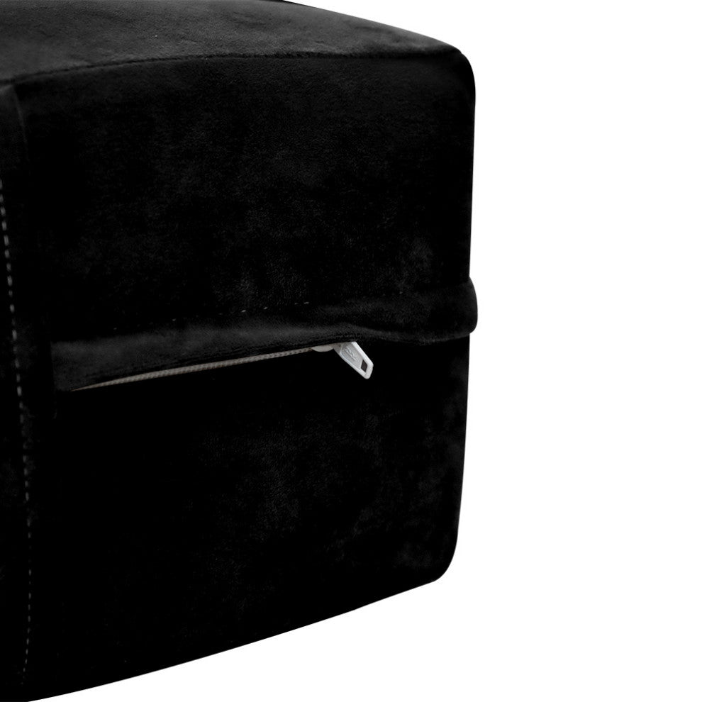 Knife Edge 6" Twin Size 75x39x6 Velvet Indoor Daybed Mattress |COVER ONLY|-AD374