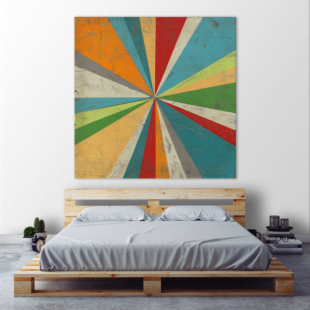 "Carnival Lights I" Fine Art Giant Canvas Print, 54"x54"