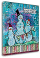 "Holiday Cheer" By Denise Braun, Giclee Print on Gallery Wrap Canvas