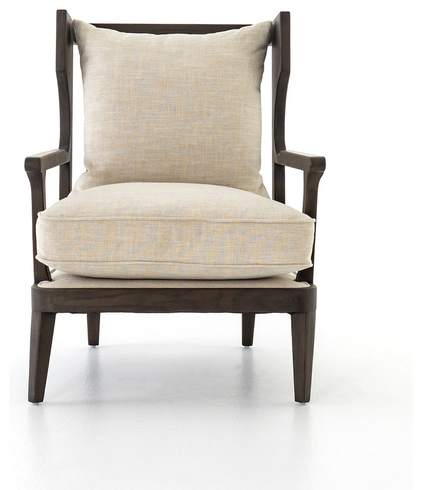 Four Hands Lennon Armchair, Cambric Ivory