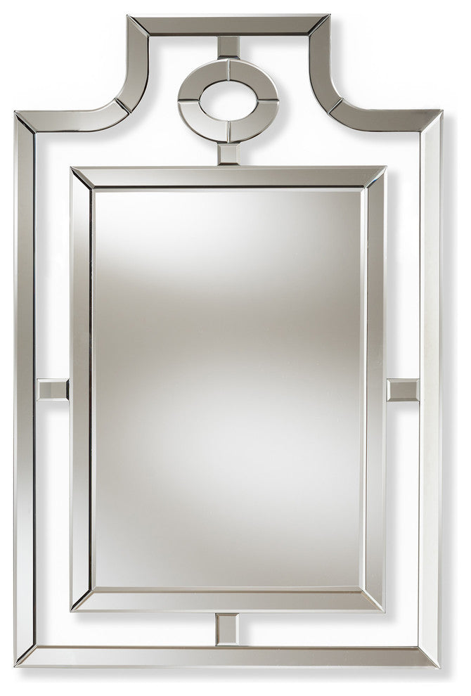 Axelle Silver Pagoda Wall Accent Mirror