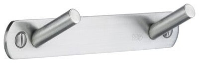 Decorative Hooks For The Home, Brushed Stainless Steel