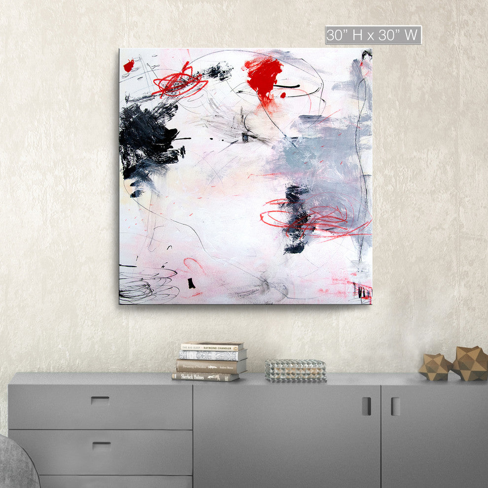 Ready2HangArt 'A Gentle Breeze' Abstract Canvas Wall Art