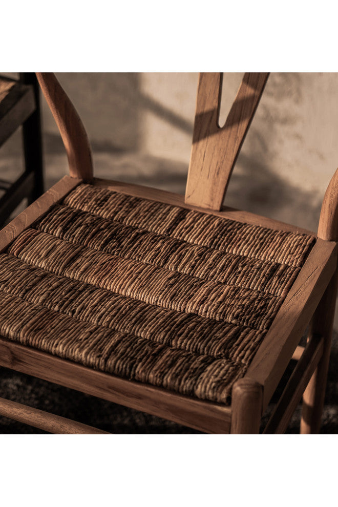 Woven Abaca Seat Chair | dBodhi Caterpillar Twin