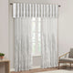 Madison Park Andora Embroidered Faux Silk Window Panel