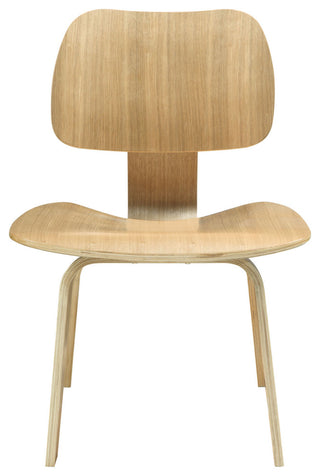 Modern Natural Fathom Dining Wood Side Chair