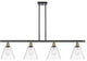 Innovations 516-4I-BAB-GBC-82 4 Light Island Light, Black Antique Brass