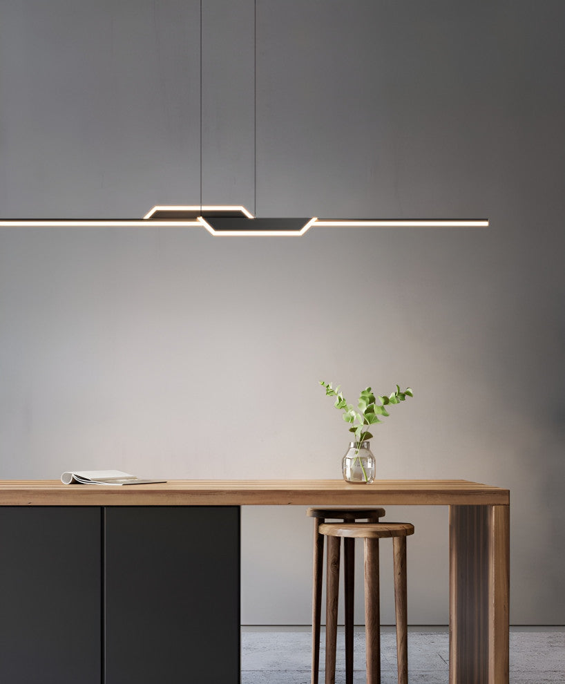 Bulle | Chandelier in a Minimalist Style for Living Room, Black