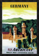 "German Castle" Framed Canvas Giclee, 22"x32"