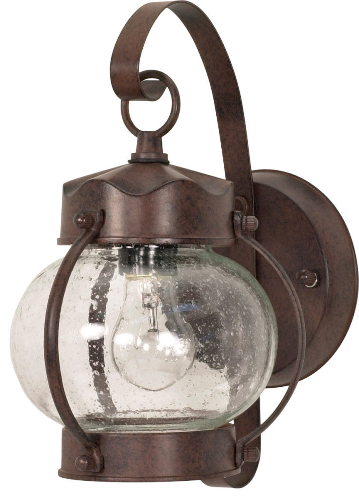 Nuvo 1-Light Incandescent Wall Mount Light Fixture, Old Bronze