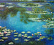 Water Lilies, Unframed Loose Canvas