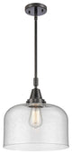 INNOVATIONS LIGHTING 447-1S-BK-G74-L-LED Bell Mini Pendant