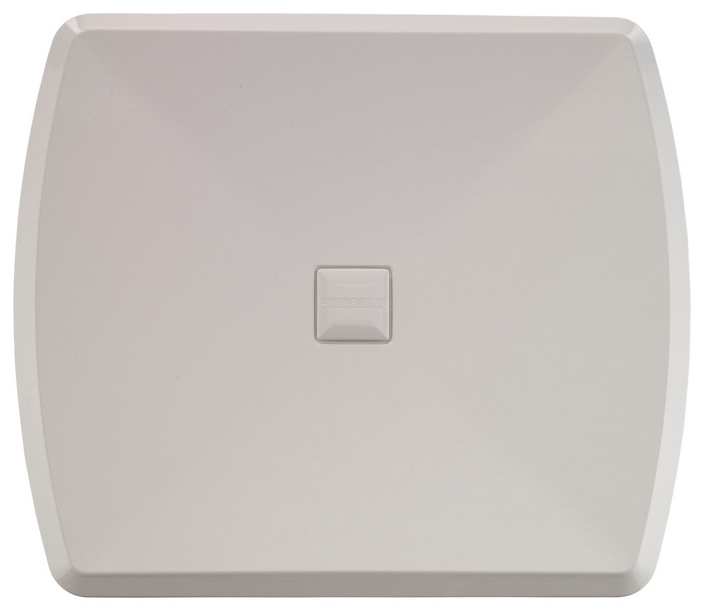 White Shower Stool