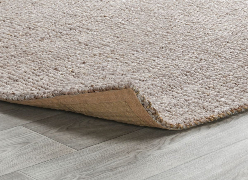 Classic Home Chunky Loop Oatmeal 5x8 Rug