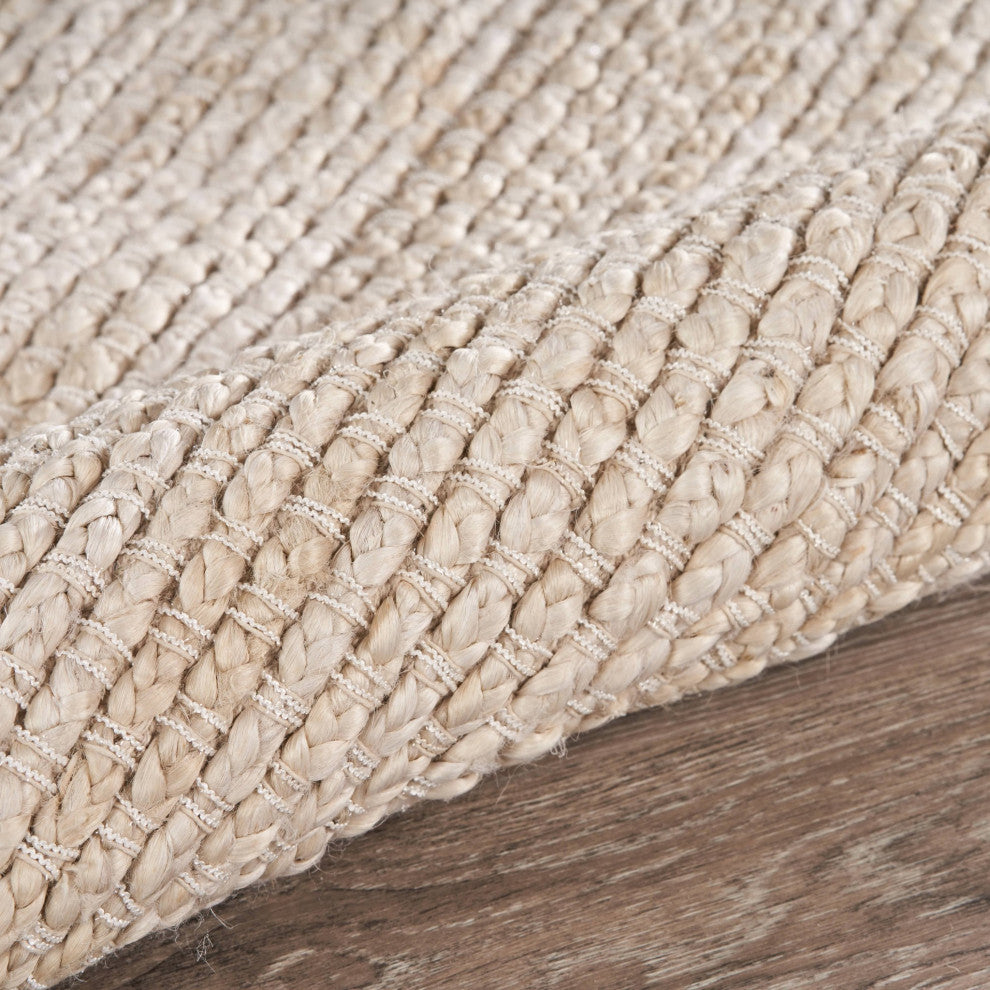 5" x 8" Natural Bleached Contemporary Area Rug