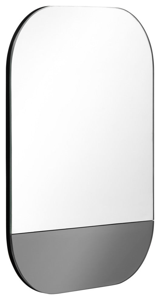 Ernie Accent Mirror, Smoke, 24"x18"